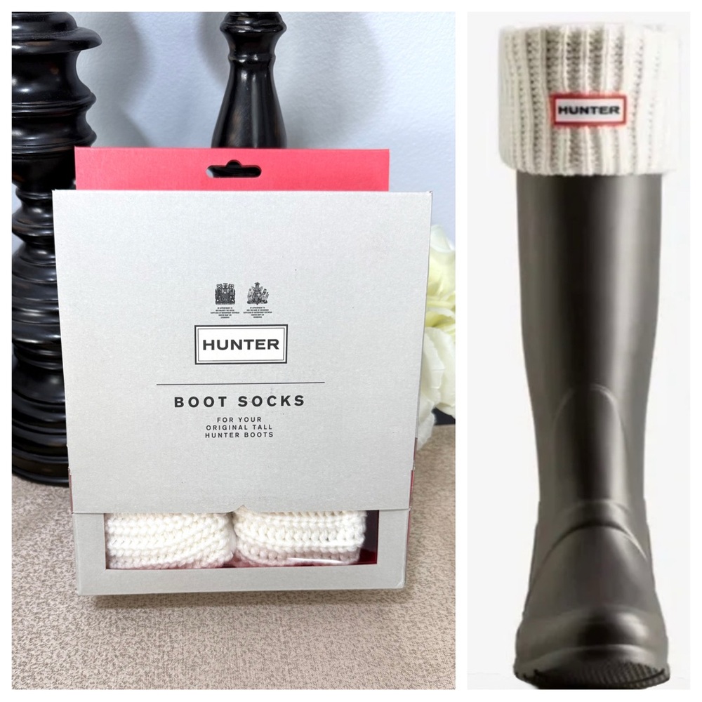 NWT Hunter Cardigan Tall Boot Socks